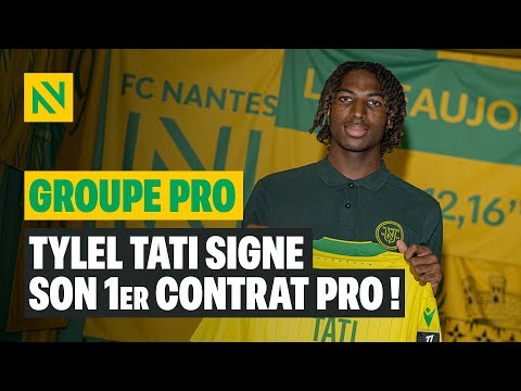 🖊️ Premier contrat pro pour Tylel Tati !
