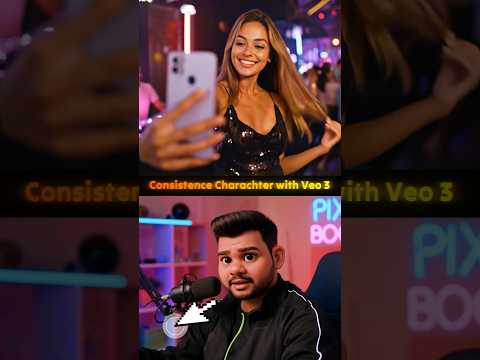 Consistent Character in Google Veo 3 (Hindi) | #shorts #veo3 #googleveo3 #consistentcharacter
