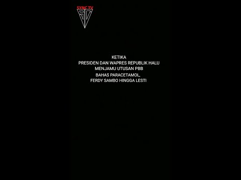 PRESIDEN DAN WAPRES RAPAT BERSAMA DK PBB BAHAS PARACETAMOL HINGGA LESTI || SENYUM MISTERIUS IRFAN
