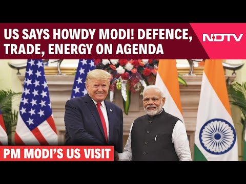 PM Modi In US | US Says Howdy Modi! Defence, Trade, Energy On Agenda