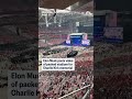 Elon Musk posts video of packed stadium for Charlie Kirk memorial  - 00:12 min - News - Video