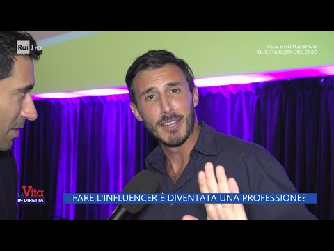 Fare l'influencer è diventata una professione? - La Vita in diretta - 29/09/2023