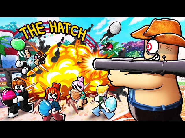 RUINING THE ROBLOX HATCH EVENT