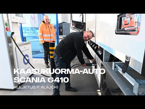 Scania G410 kaasukuorma-auto