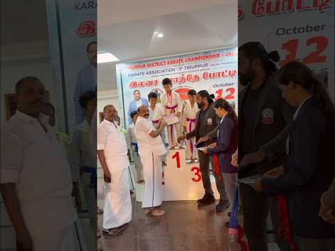 Karate competition #tirupur #tamilnadu #competition #karate #selfdifence #martialarts #india #mma