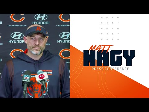 Matt Nagy on Week 18 loss to the Minnesota Vikings | Press Conference | Chicago Bears video clip