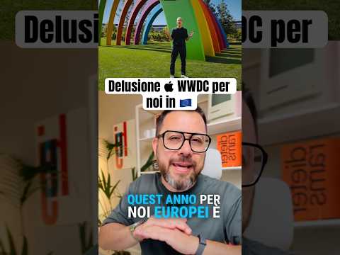 Poca roba dal  WWDC26 per noi europei #wwdc26 #siriai #appleintelligence