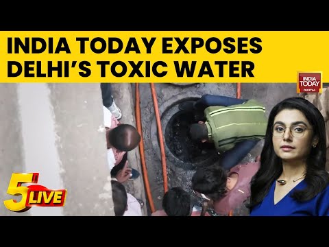India Today Impact: Delhi’s Toxic Tap Water Exposed, New Pipelines Promised
