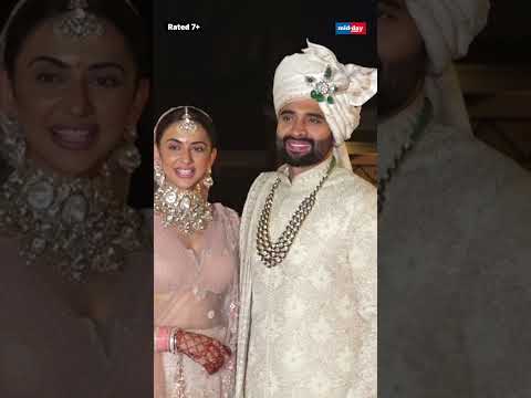 Newly Married Couple Rakul Preet and Jackky Bhagnanis First Public Apperance