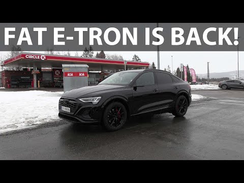 Audi Q8 e-tron 55 Sportback range test