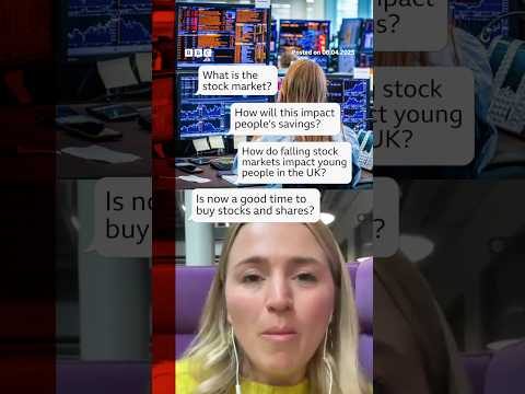 What is the stock market? #StockMarket #Stocks #DonaldTrump #Tariffs #BBCNews