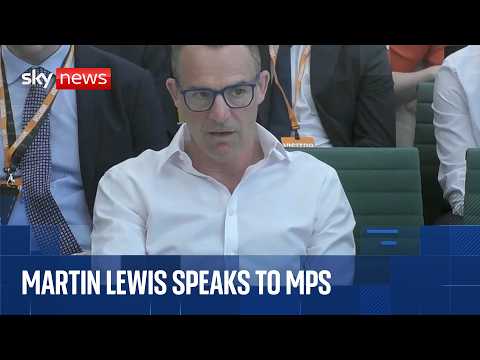Public Accounts committee on regulation of key sectors - featuring Martin Lewis