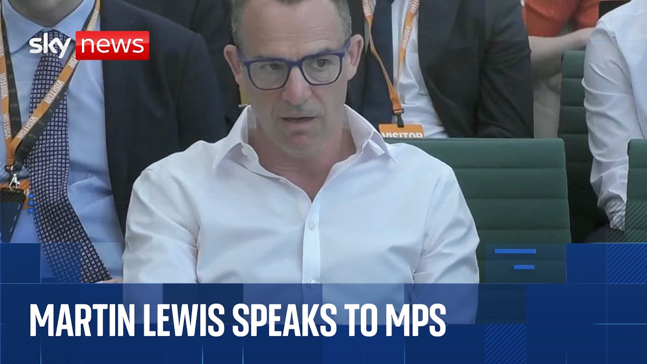 Public Accounts committee on regulation of key sectors - featuring Martin Lewis