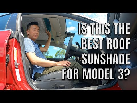 BEST ROOF SUNSHADE FOR MODEL 3? Otrifowd Fullshade Installation & Test
