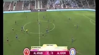 اهداف العربي على الخور دوري نجوم قطر 2014-2015   العربي 3   1 الخور