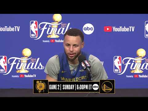 LIVE: Golden State Warriors 2022 #NBAFinals Presented by YouTube TV | Game 2 Media Availability video clip