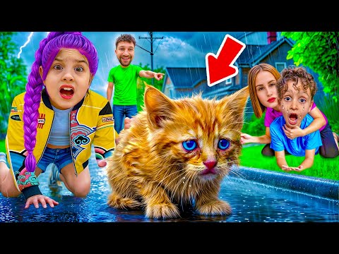 BABAM PAMUĞU EVDEN KOVDU !! KUZEY ELİF AĞLADI !! GECE PAMUĞU ARADIK !!