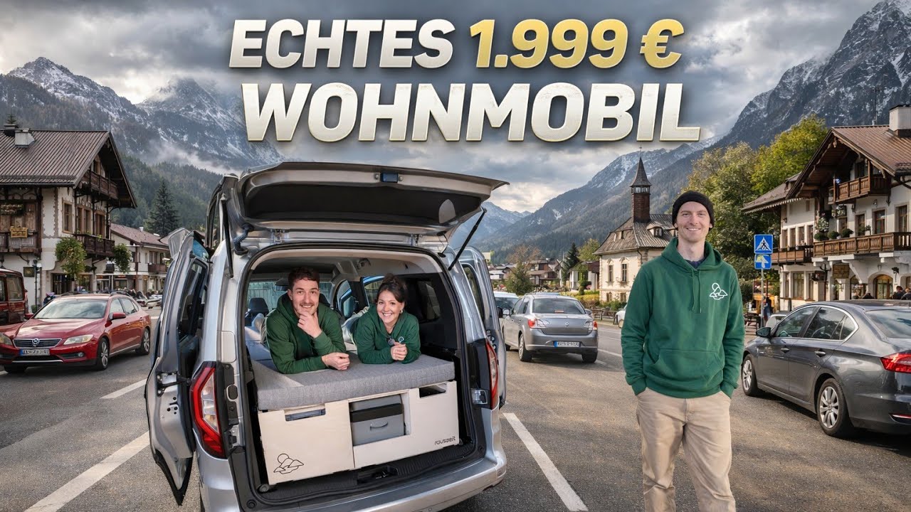 1.999 € Wohnmobil 4 KÖLNER erfinden Camper Rauszeit Campingbox und die ist in 2 Minuten ausgebaut