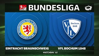 Eintracht Braunschweig vs. VfL Bochum 1848 | Matchday 12 — Bundesliga 2 2025/26