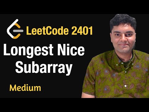 Longest Nice Subarray - Leetcode 2401 - Python