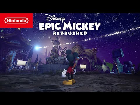 Disney Epic Mickey: Rebrushed – Gameplay Trailer – Nintendo Switch