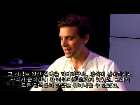 Mika mentions his emotive moment on interview (Korean Sub)