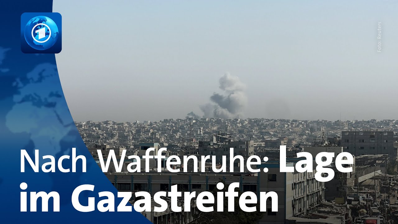 Lage nach Waffenruhe: Vance in Israel | Weitere tote Geisel übergeben | Ausmaß Zerstörung in Gaza