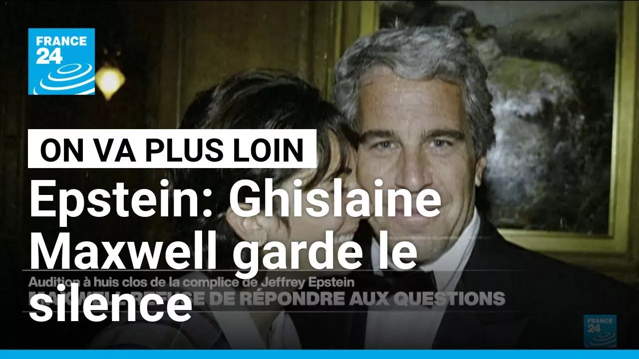 Epstein: Ghislaine Maxwell garde le silence • FRANCE 24
