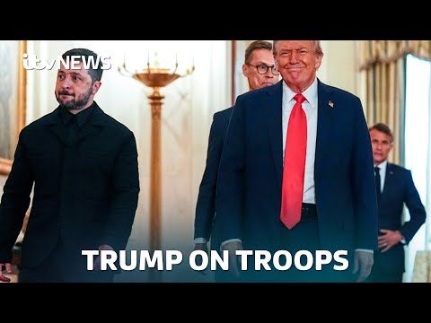 Trump willing to help Ukraine 'from the air' but not put boots on the ground | ITV News