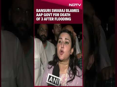 Delhi Coaching Centre | BJP MP Bansuri Swaraj Blames AAP Government For Death Of 3 After Flooding