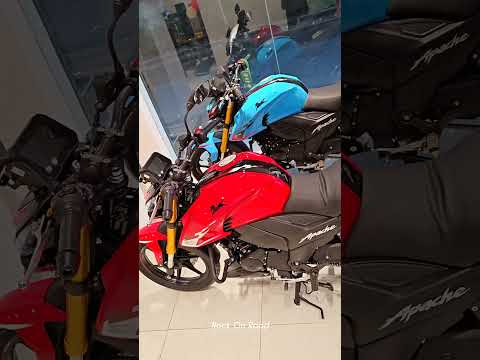Apache 160 4V Red & Blue Colour ❤️💙 #shorts #youtubeshorts #trending #bike #automobile #viralvideo