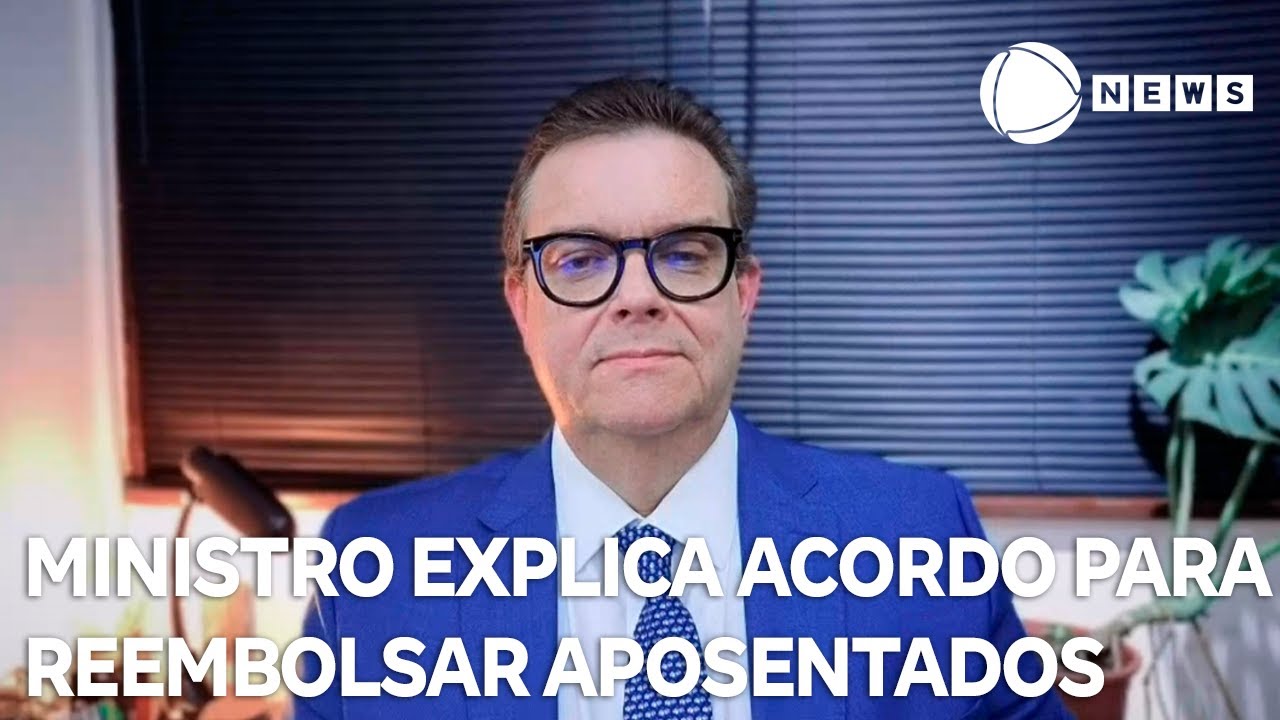 Ministro da Previdência Social fala sobre acordo homologado para reembolsar aposentados do INSS