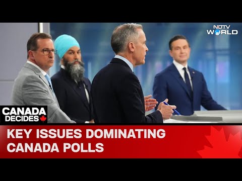 Canada Election 2025: Key Issues Dominating Canada Polls | NDTV Live