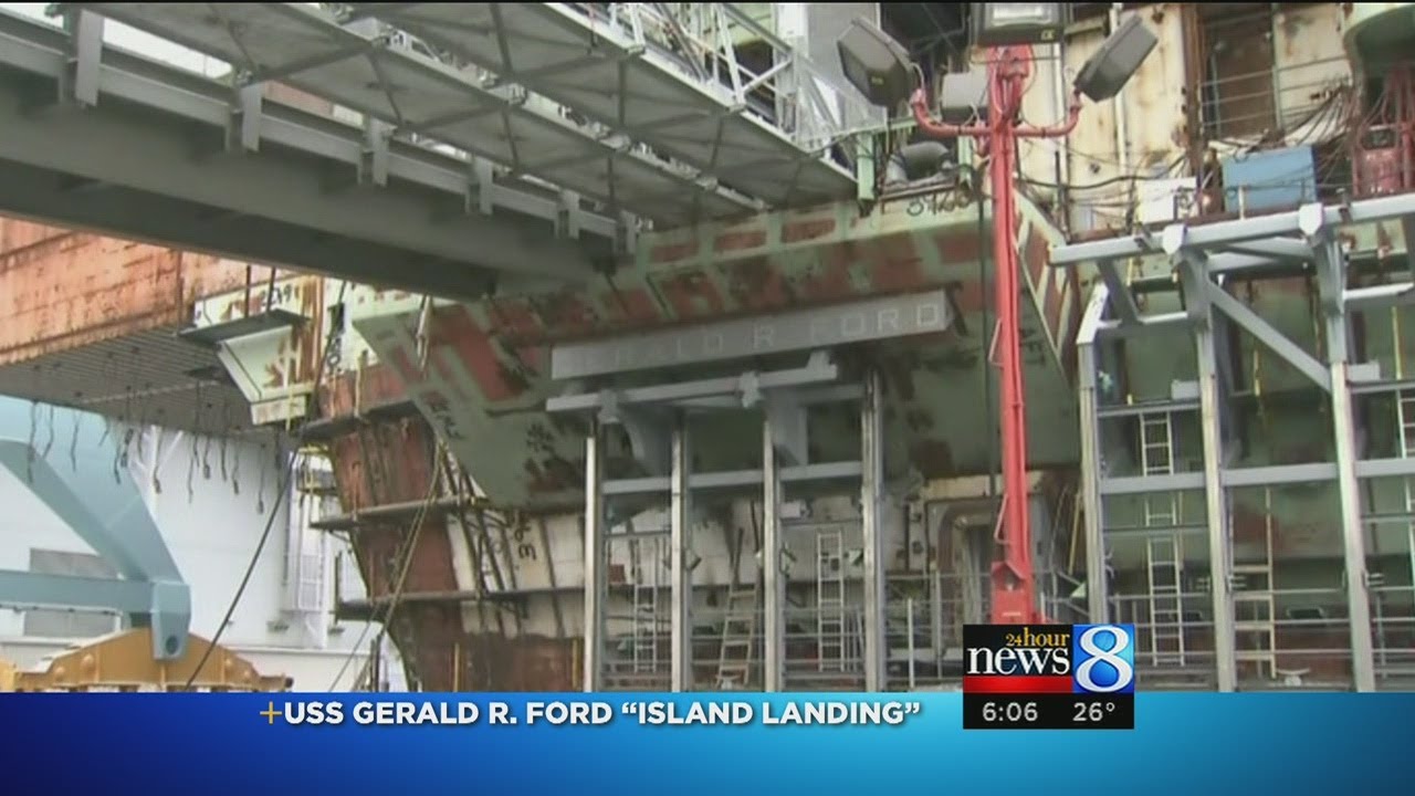 Uss gerald r ford island landing #9