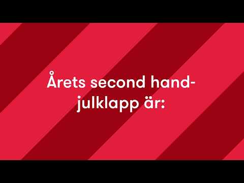 Årets second hand-julklapp är.....