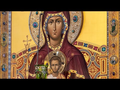 Вечернее богослужение. Акафист Пресвятой Богородице. Вмч. Феодора Стратилата
