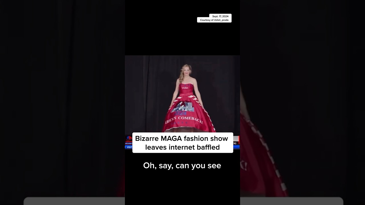 Bizarre MAGA fashion show leaves internet baffled