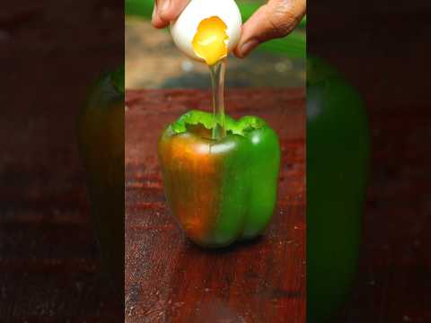 Capsicum 🫑 Omlette 🤤🥰