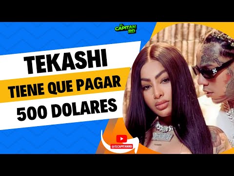 Tekashi 69 obligado a pagar 500 dólares de fianza y Yailin todo un show en RD