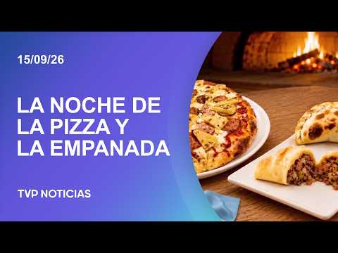 Celebramos la noche de la pizza y la empanada