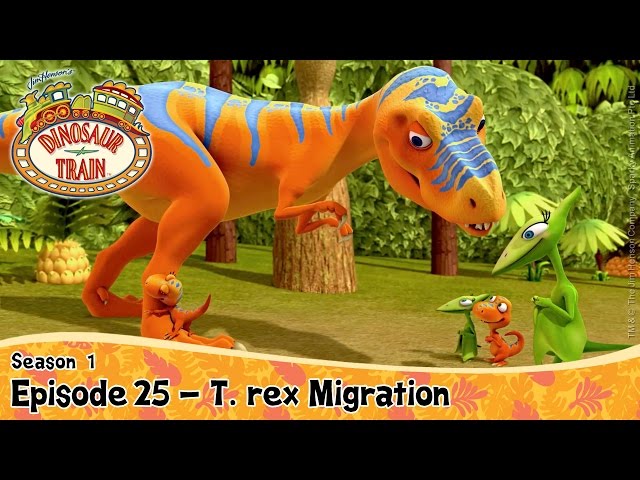 DINOSAUR TRAIN SEASON 1 : Episode 25 - T.rex Migration