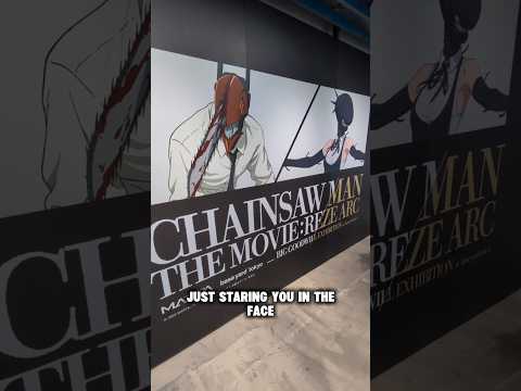 Chainsaw Man Reze Arc Exhibition in Harajuku 🇯🇵