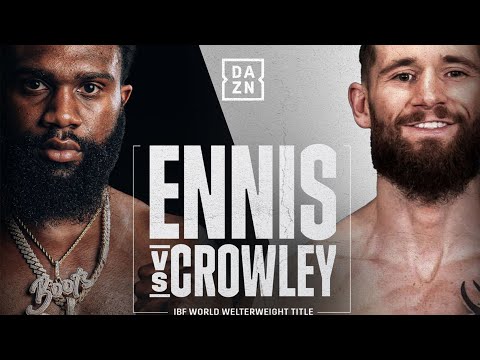 Jaron ennis announces next fight with cody crowley as first title defense on matchroom boxing