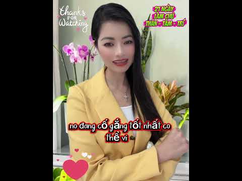 Ngày 4:Hãy yêu thương,và biết ơn thân thể vì đã luôn phục vụ cho ta!#thongdiepchualanh #phunuhiendai