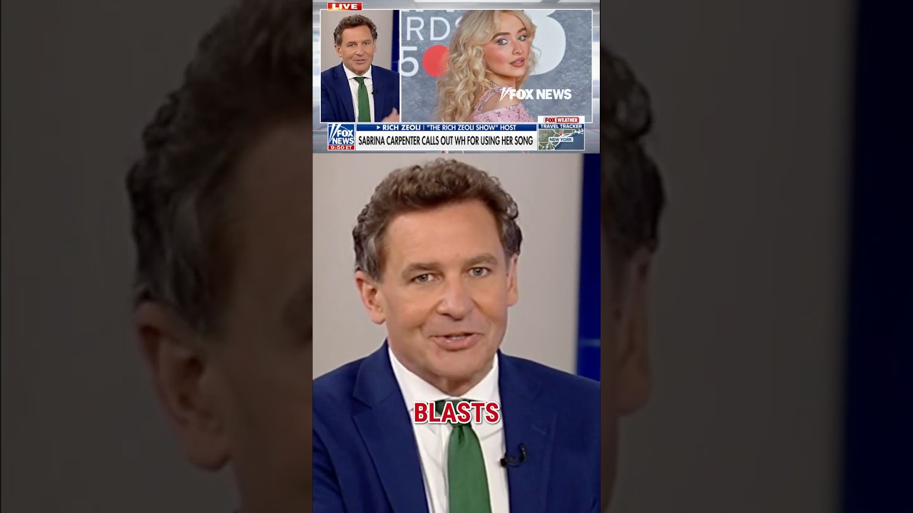 Sabrina Carpenter EXPLODES over ICE video, gets FIERY response #shorts #trump #foxnews