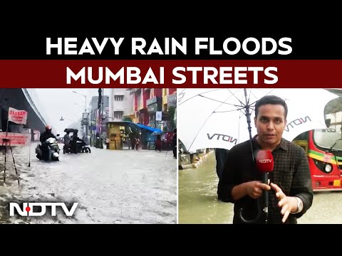 Mumbai Rain | Heavy Rains In Mumbai For 3rd Day, IMD Issues Red Alert
