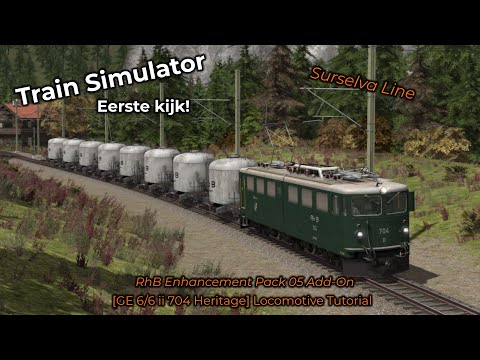 Train Simulator -- Eerste Kijk! #001 -- RhB Enhancement Pack 05 Add-On