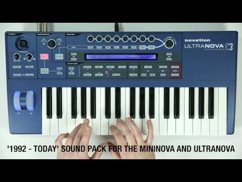 Free Synth Sound Pack: Iconic Synth Sounds for Novation UltraNova and MiniNova
