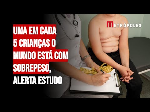 Uma em cada 5 crianças o mundo está com sobrepeso, alerta estudo