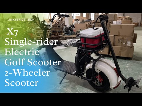 Linkseride X7 Single Rider Electric Golf Scooter Two Wheeler Scooter